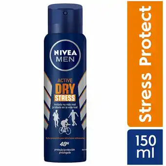 Tottus Desodorante hombre aerosol stress protect oferta
