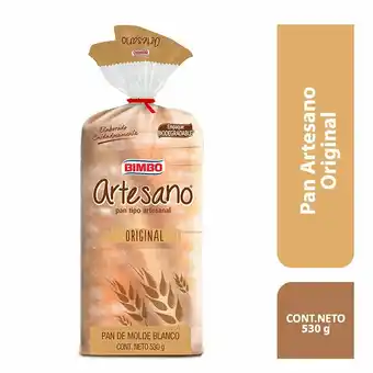 Tottus Pan artesano 530 gr oferta