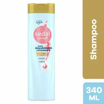 Tottus Shampoo care+ ácido hialurónico liso & frizz control 340ml oferta