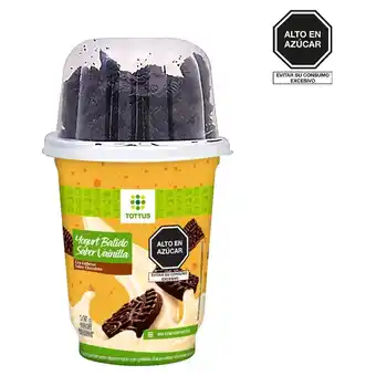 Tottus Mix vainilla c/galletas de chocolate oferta