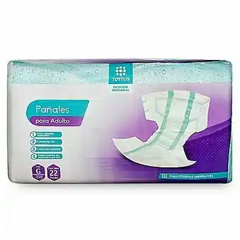 Tottus Pañal para adulto talla g oferta