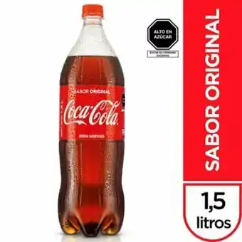Tottus Gaseosa coca cola no retornable oferta