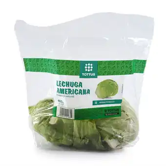 Tottus Lechuga americana oferta