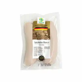 Tottus Salchicha blanca oferta