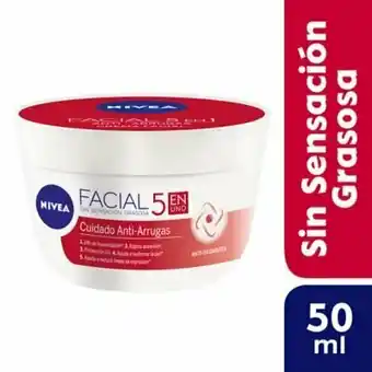 Tottus Crema facial cuidado antiarrugas oferta
