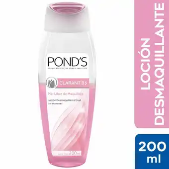 Tottus Loción desmaquillante limpieza dual con aclarado oferta