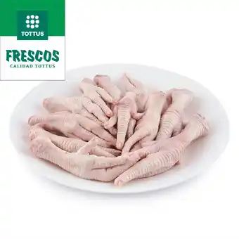 Tottus Patas de pollo oferta