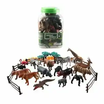 Tottus Balde animales de la selva 50 pcs oferta