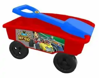 Tottus Disney mickey mouse shovel wagon oferta