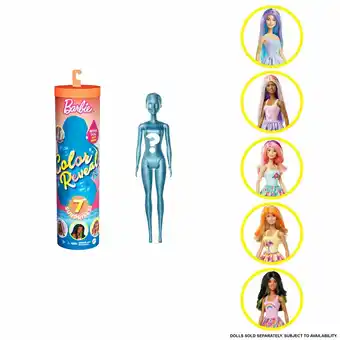 Tottus Color reveal barbie wave clima oferta