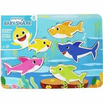 Tottus Rompecabezas con forma baby shark oferta