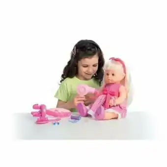 Tottus Muñeca 42 cm peluquería con accesorios oferta
