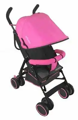 Tottus Coche de bastón para bebé top color rosa oferta