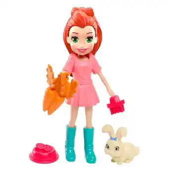 Tottus Polly pocket lila y su conejito oferta