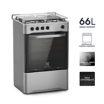 Tottus Cocina 24" parrilla de hierro fundido inox - ekgw24c2cstb oferta