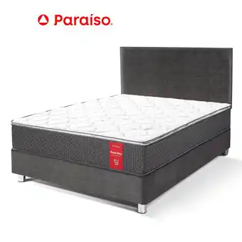 Tottus Dormitorio super star 1.5 plazas acero oferta