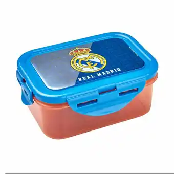 Tottus Taper scool rect 350ml real madrid oferta
