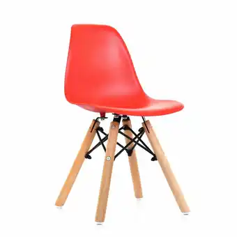 Tottus Silla fija para niños eames roja oferta