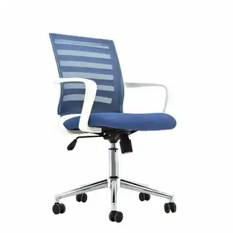 Tottus Silla de oficina giratoria escocia azul oferta