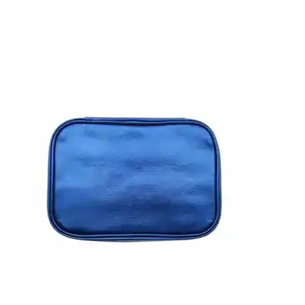 Tottus Cartuchera boxy112 pencil case blue foil oferta