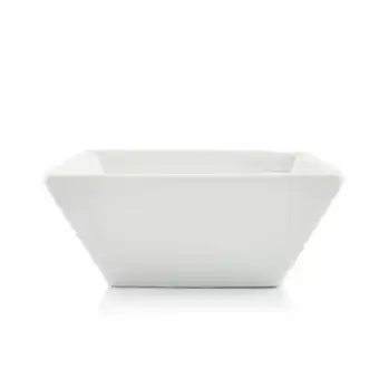 Bowl cuadrado blanco 5.5
