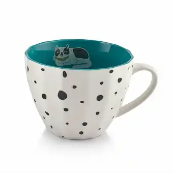 Tottus Mug chispas gato 500ml oferta