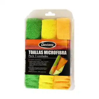 Tottus Pack 3 toallas microfibra oferta
