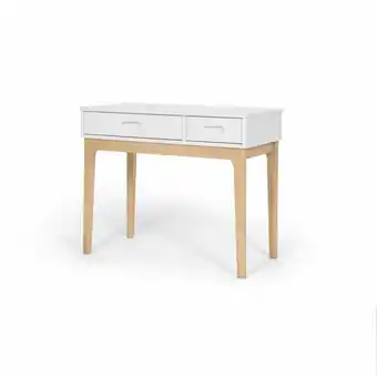 Tottus Escritorio linus pino y blanco oferta