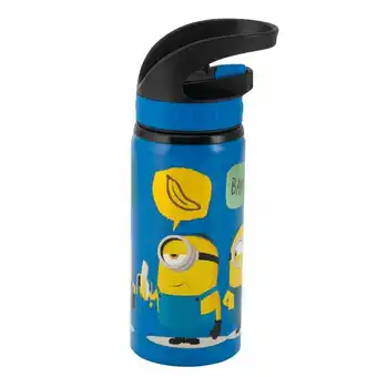 Tottus Tomatodo scool aluminio 500ml minions h oferta