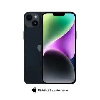 Hiraoka Iphone 14 plus 6.7 256gb medianoche oferta