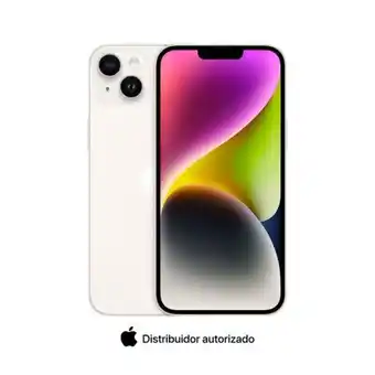 Hiraoka Iphone 14 plus 6.7 128gb blanco estelar oferta