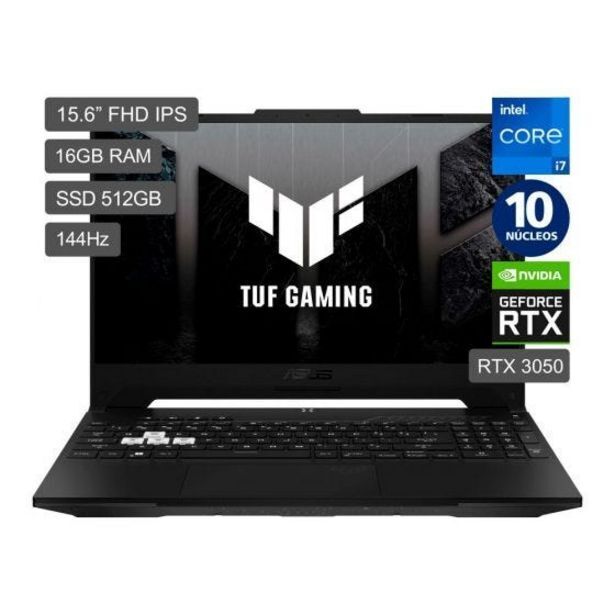 Hiraoka Laptop asus fx517zc-hn002w 15.6 intel core i7-12650h 512gb ssd 16gb ram oferta