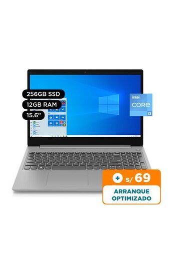 Tiendas EFE Laptop lenovo ideapad 3i 15.6' windows 10 intel core i3 1115g4 12gb 256gb ssd oferta