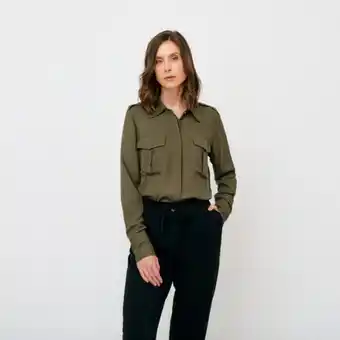 Fina Perú Blusa davila verde oferta