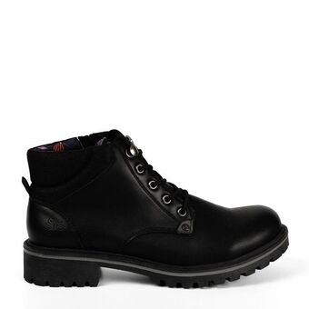 Bata Bata botines casuales para mujer negro oferta