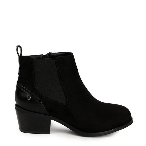 Bata Bata botines casuales para mujer negro oferta