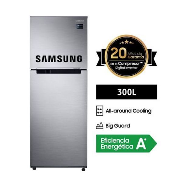 Oechsle Refrigeradora samsung top freezer 300 l rt29k500js8/pe inox oferta