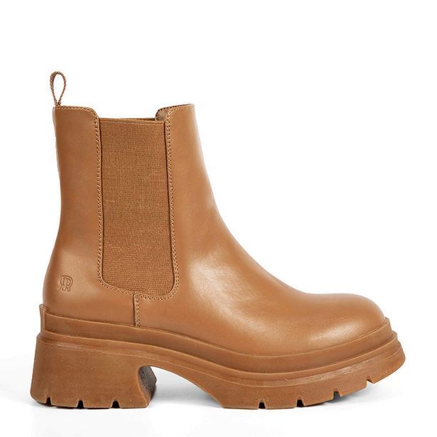 Bata Bata red botines casuales para mujer camel oferta