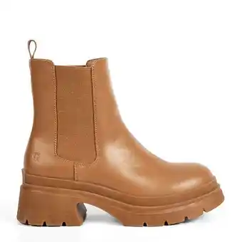 Bata Bata red botines casuales para mujer camel oferta