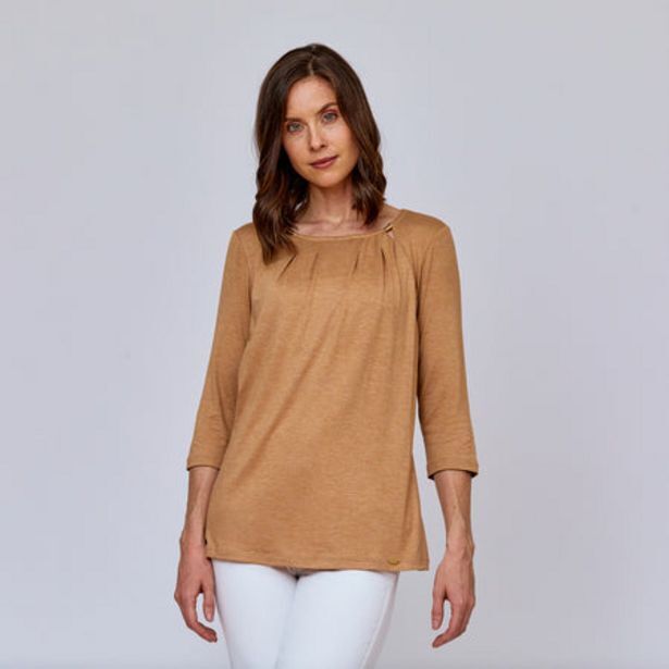 Fina Perú Polo dony beige oferta