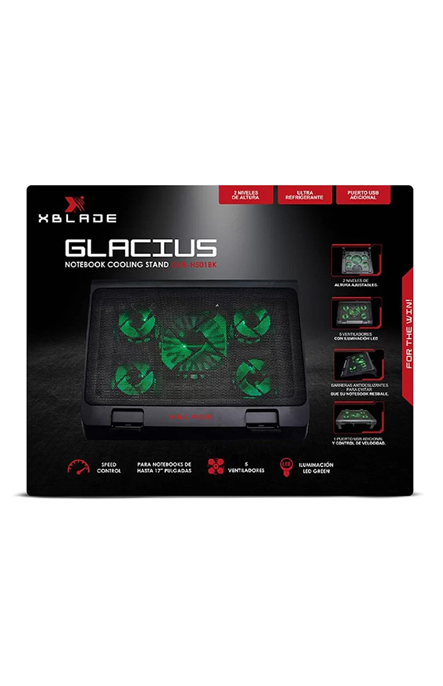 Tiendas EFE Cooler laptop xblade gamer gxb h501bk oferta