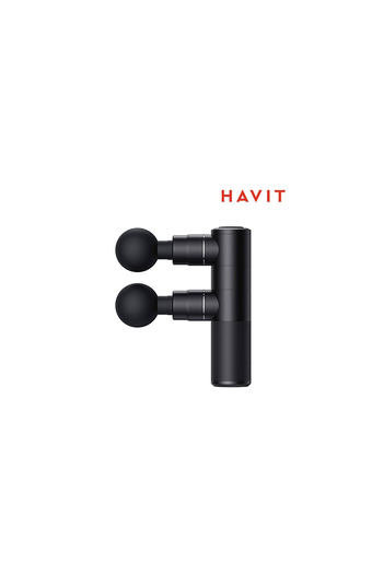 Tiendas EFE Masajeador muscular havit doble cabezal recargable mg1503 oferta