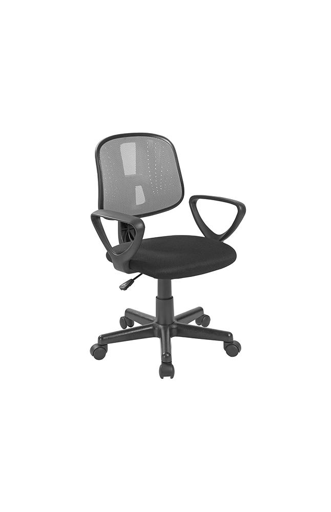 Tiendas EFE Silla ziyaz york cb juvenil giratoria w134a gri/neg oferta