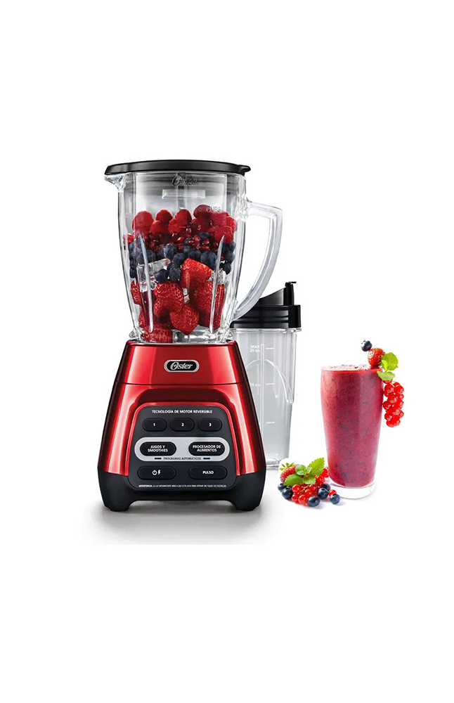 Tiendas EFE Licuadora reversible 3 velocidad oster 2112731 rojo oferta