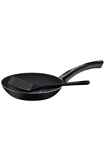 Tiendas EFE Sartén de 18cm + espátula tramontina paris negro oferta