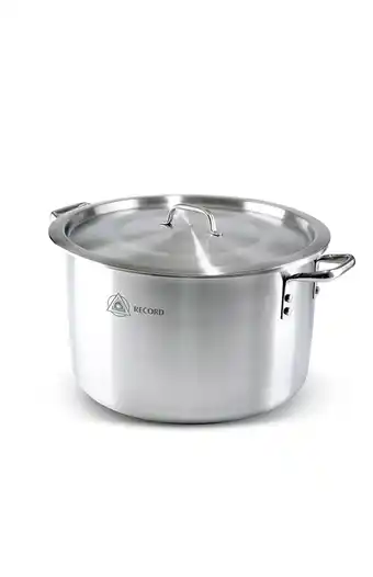 Tiendas EFE Olla paila inoxidable de 24lt record con tapa oferta