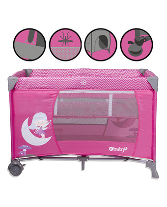 Tiendas EFE Cuna ebaby happy dream 727-1 pink oferta