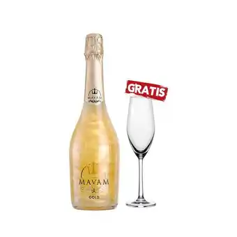 Sumon Licores Espumante mavam gold 750ml + copa oferta
