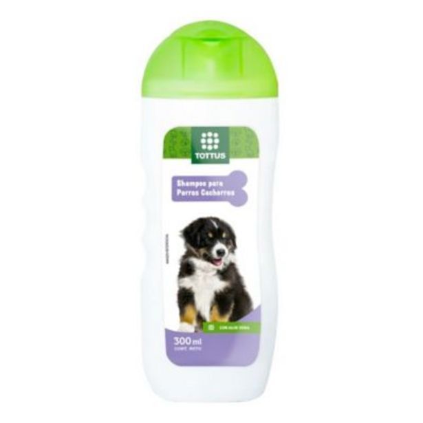 Tottus Shampoo para cachorros tottus con aloe vera tottus 300 ml oferta