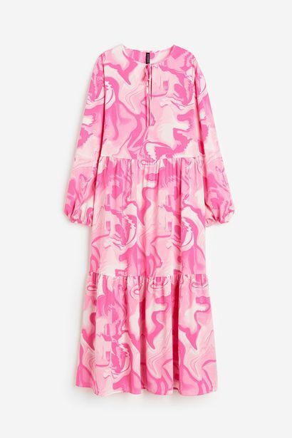 H&M Vestido escalonado oferta